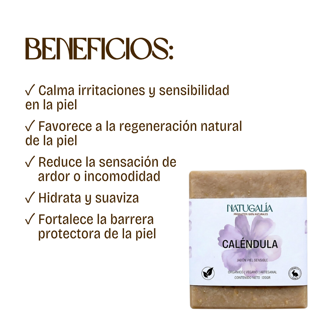 Jabón de Caléndula | Calmante