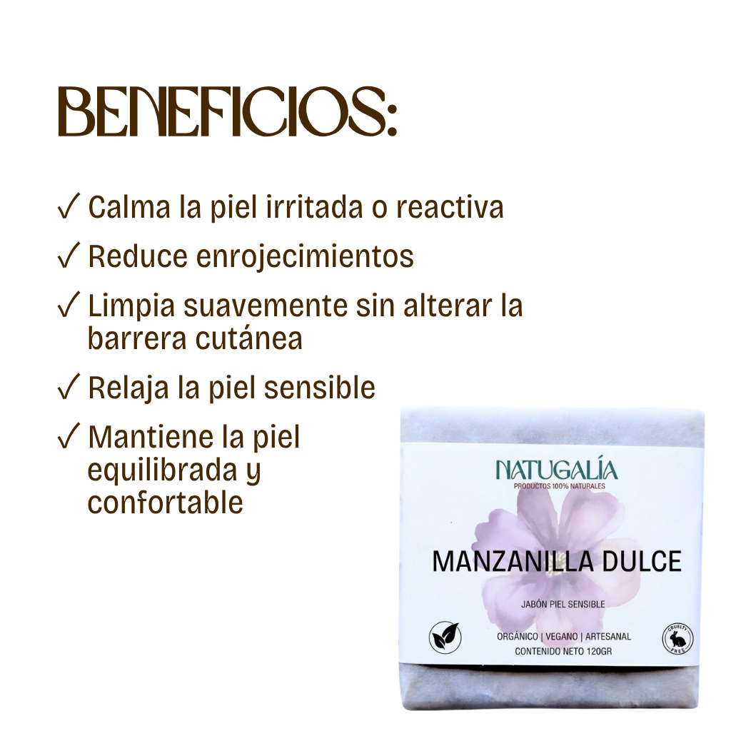 Jabón de Manzanilla Dulce | Suavidad