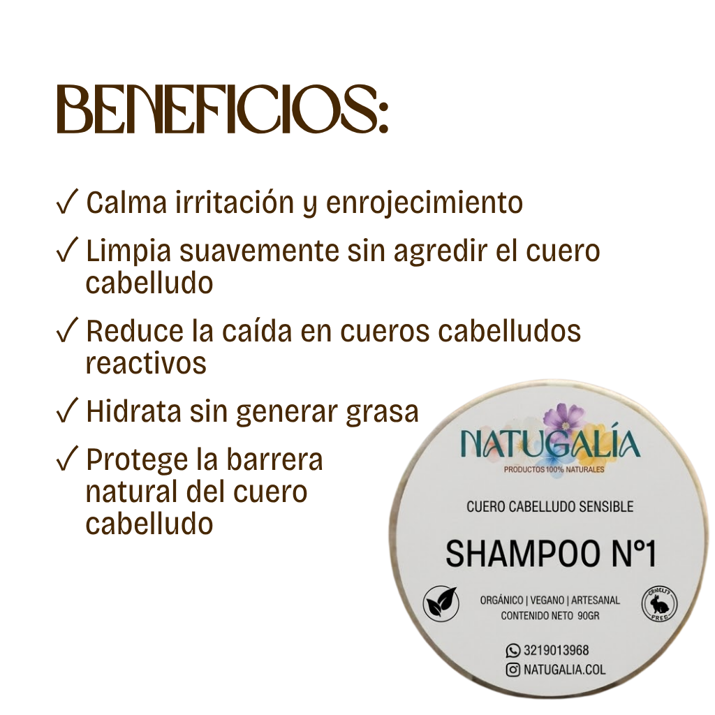 Shampoo n°1 | Cuero cabelludo sensible