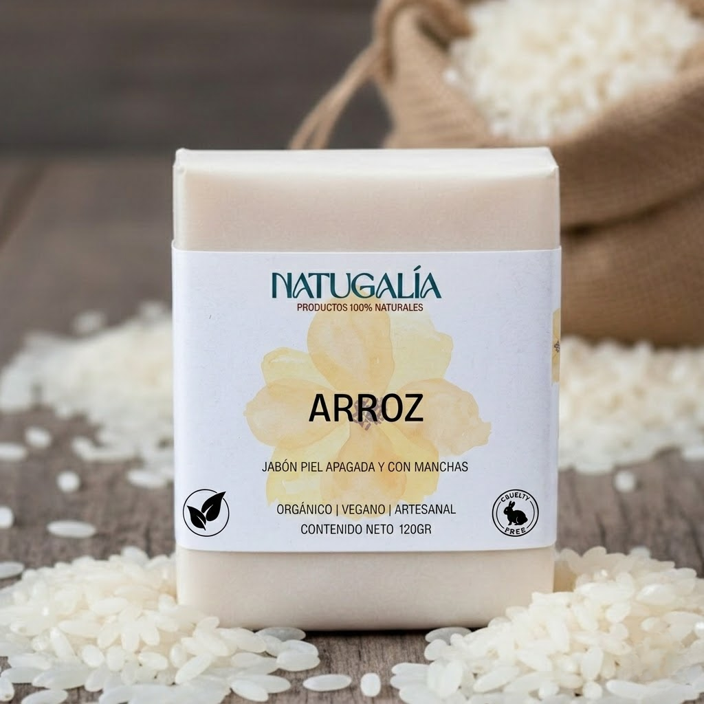 Jabón de Arroz | Iluminador