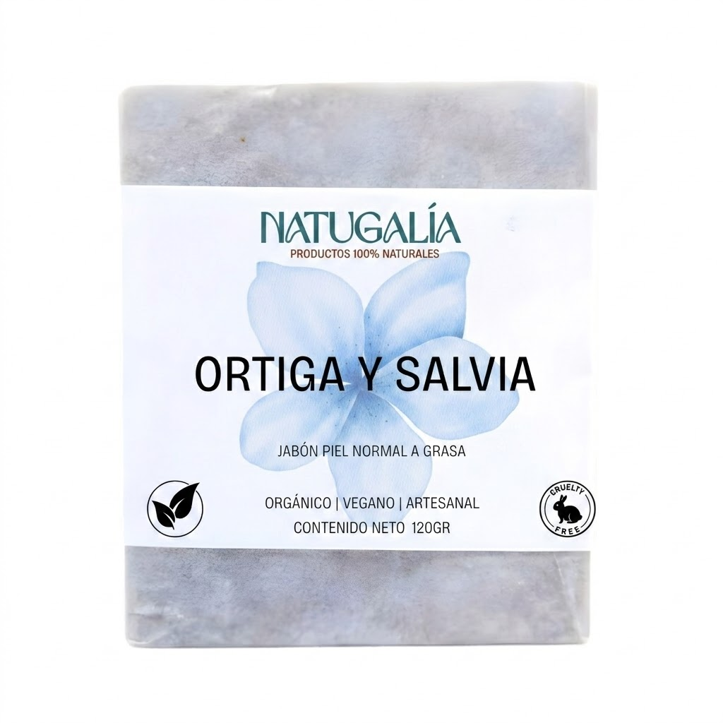 Jabón de Ortiga y Salvia | Control de grasa